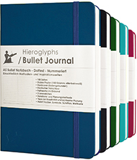 bullet journal stippen notitieboek